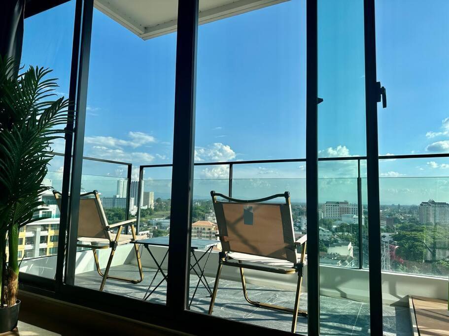 Astra Sky River High Floor,3 Bedrooms 97㎡ 山景房带浴缸 Chiang Mai Buitenkant foto