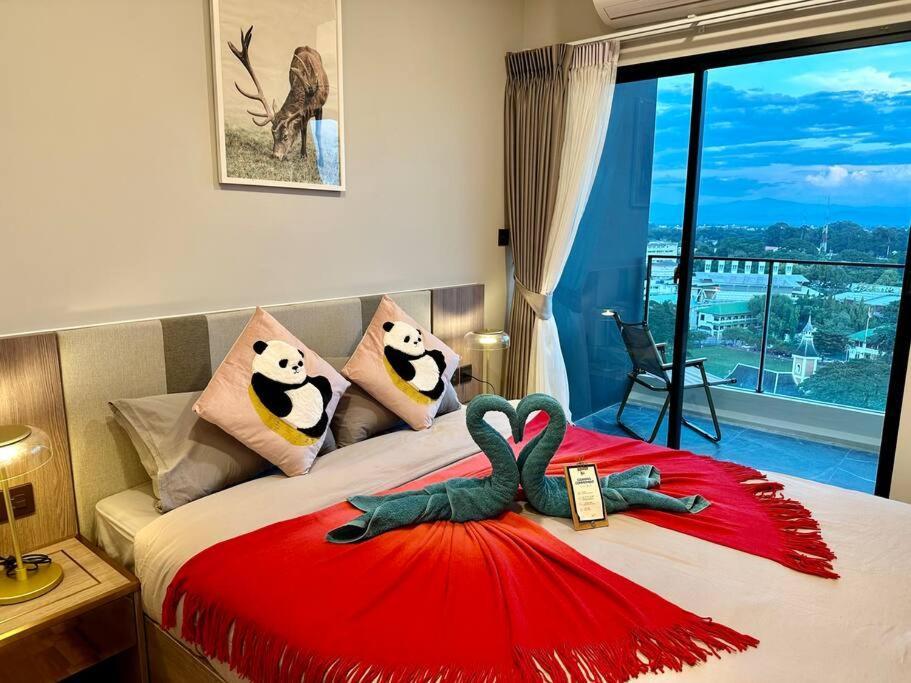 Astra Sky River High Floor,3 Bedrooms 97㎡ 山景房带浴缸 Chiang Mai Buitenkant foto